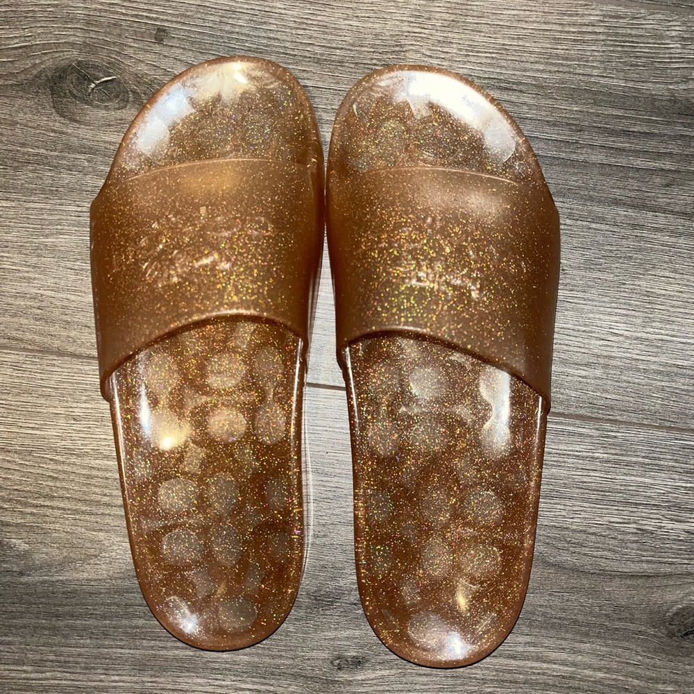 NEVER WORN Coach Jelly Slides